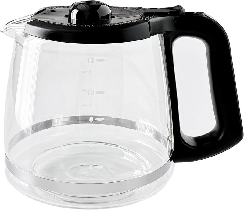 Cestlaive 12-Cup Replacement Glass Coffee Carafe Compatible with Mr. Coffee LMX, TP, MMX, and MSX series coffeemakers - Image 2